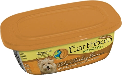 Earthborn Holistic Toby's Turkey Dinner in Gravy Grain-Free Wet Dog Food Turkey 8ea/8 oz, 8 pk