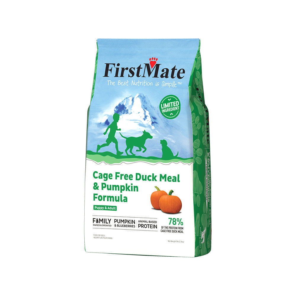 Firstmate Dog Limited Ingredient Grain Free Duck & Pumpkin 5Lb,