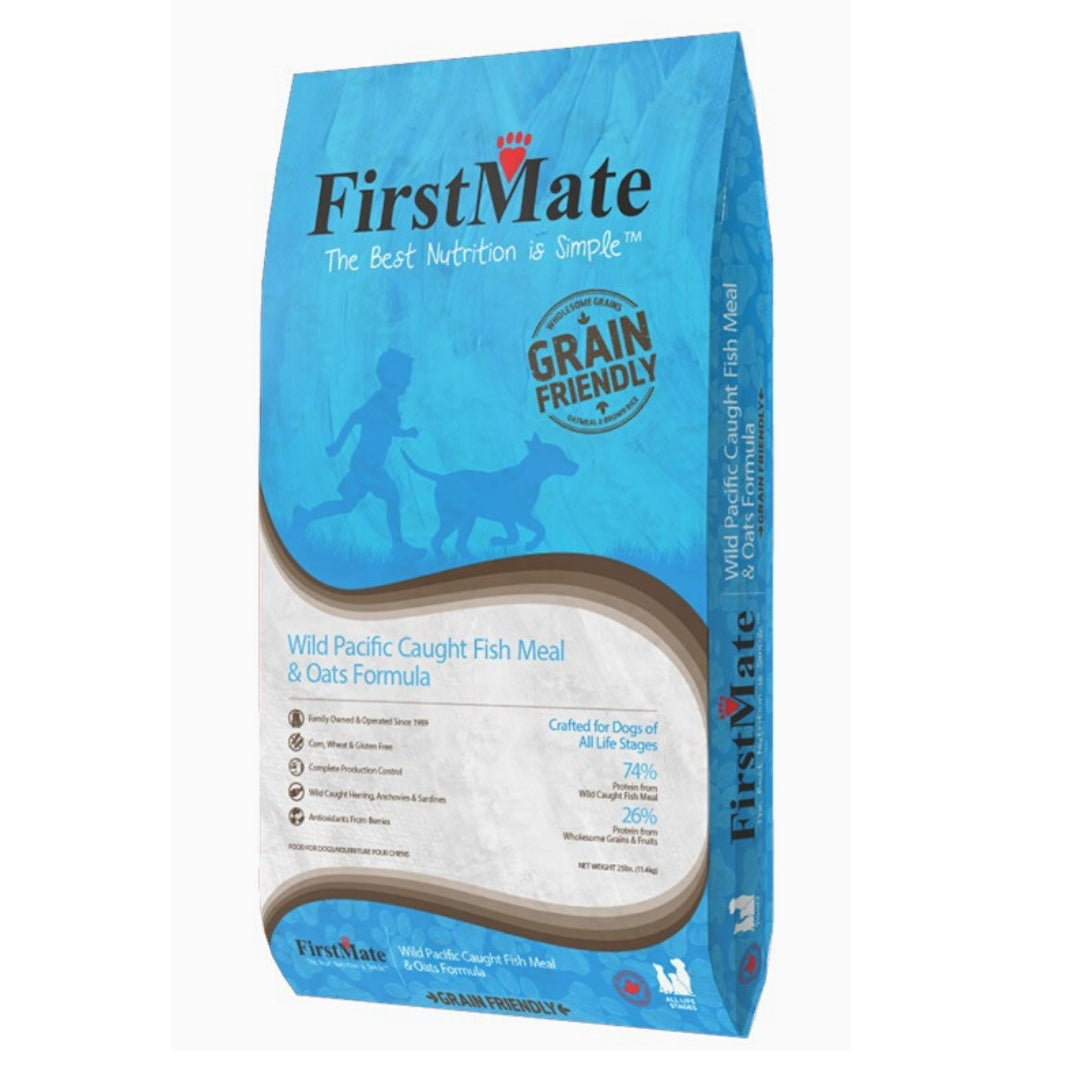 Firstmate Dog Grain Friendly Fish & Oats 25Lb,