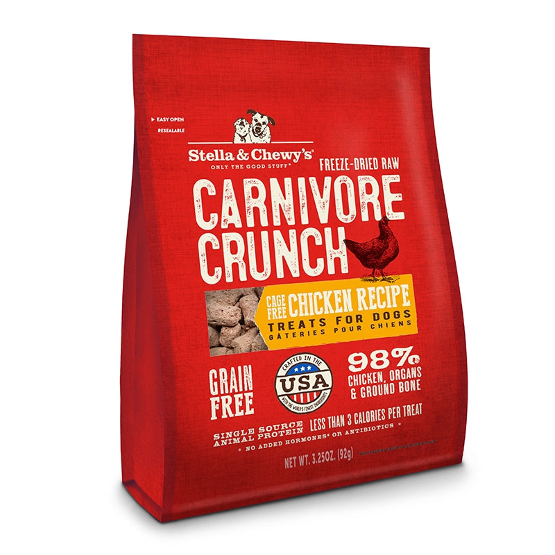Stella And Chewys Carnivore Crunch - Chicken (3,25 oz,)