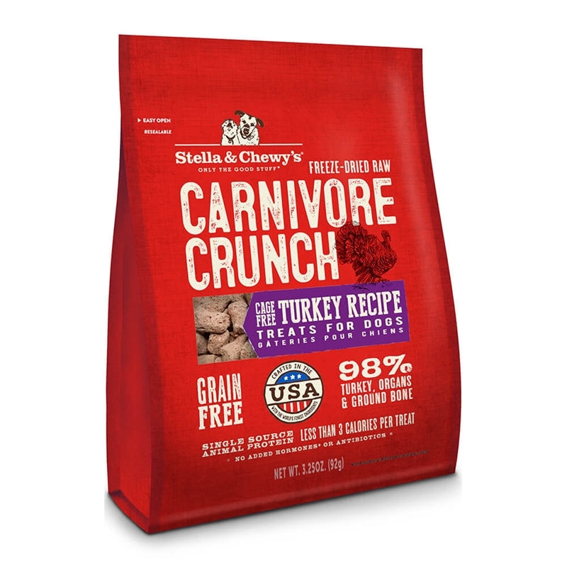 Stella And Chewys Carnivore Crunch -Turkey (3,25 oz,)