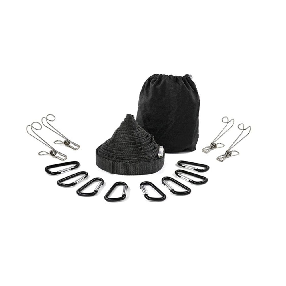 19 Stitched Loops Hanging Outdoor Clothesline Braided Strap Multifunctional Camping Lanyard Portable Tent Lanyard Rope Camping Tent Accessory for Camping Hiking Climbing