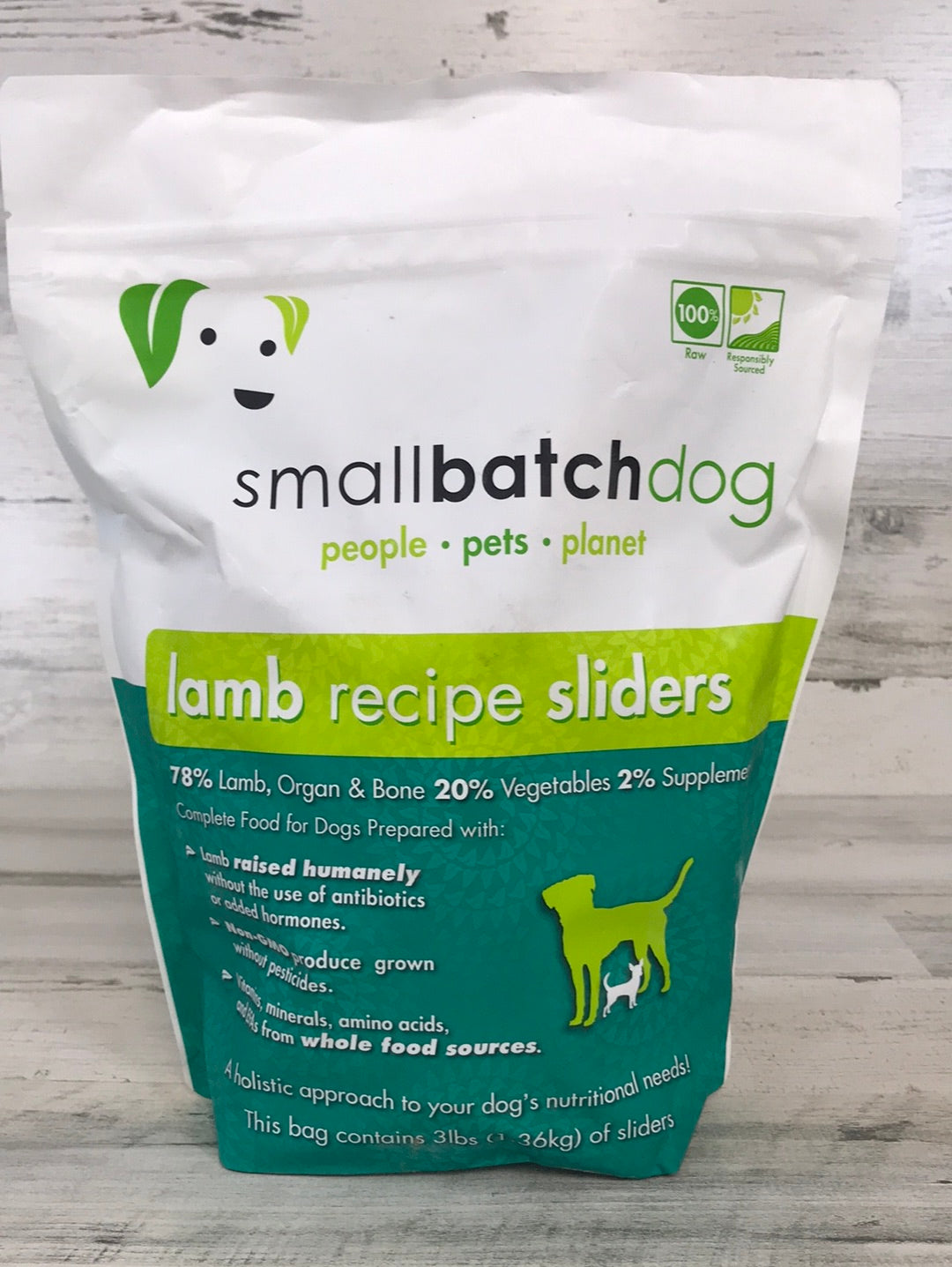 Smallbatch Lamb Frozen Raw Dog Food