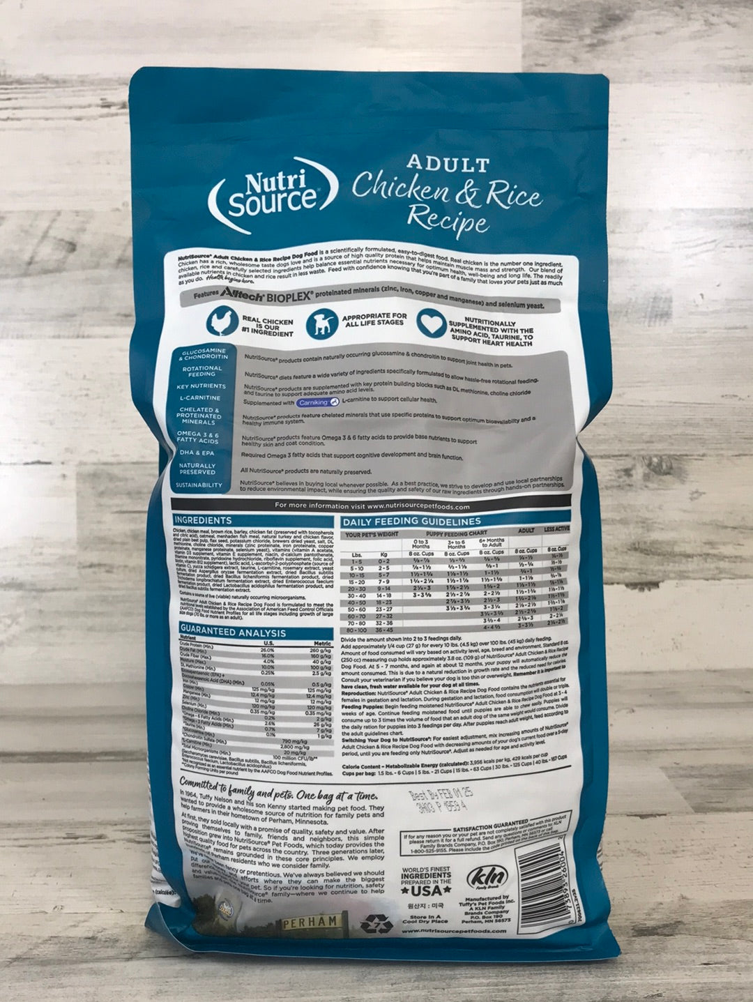 Nutrisource Chicken & Rice Adult Dry Dog Food