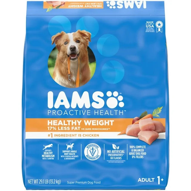 IAMS Proactive Health Chicken Dry Dog Food, 29.1 lb Bag