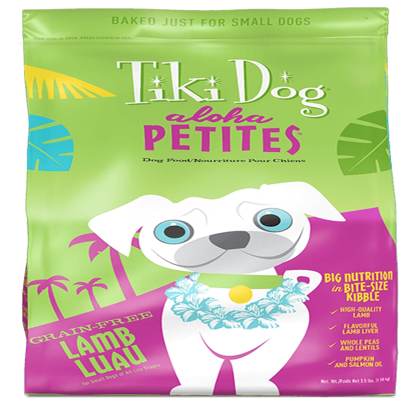 Tiki Pets Dog Aloha Luau Lamb 3,5 Lbs