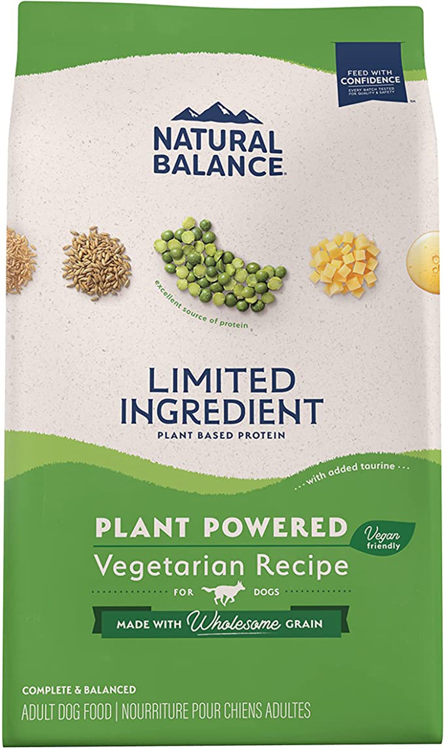 Natural Balance Pet Foods L,I,D Plant Powered Vegetarian Dry Dog Food 1ea/4 lb