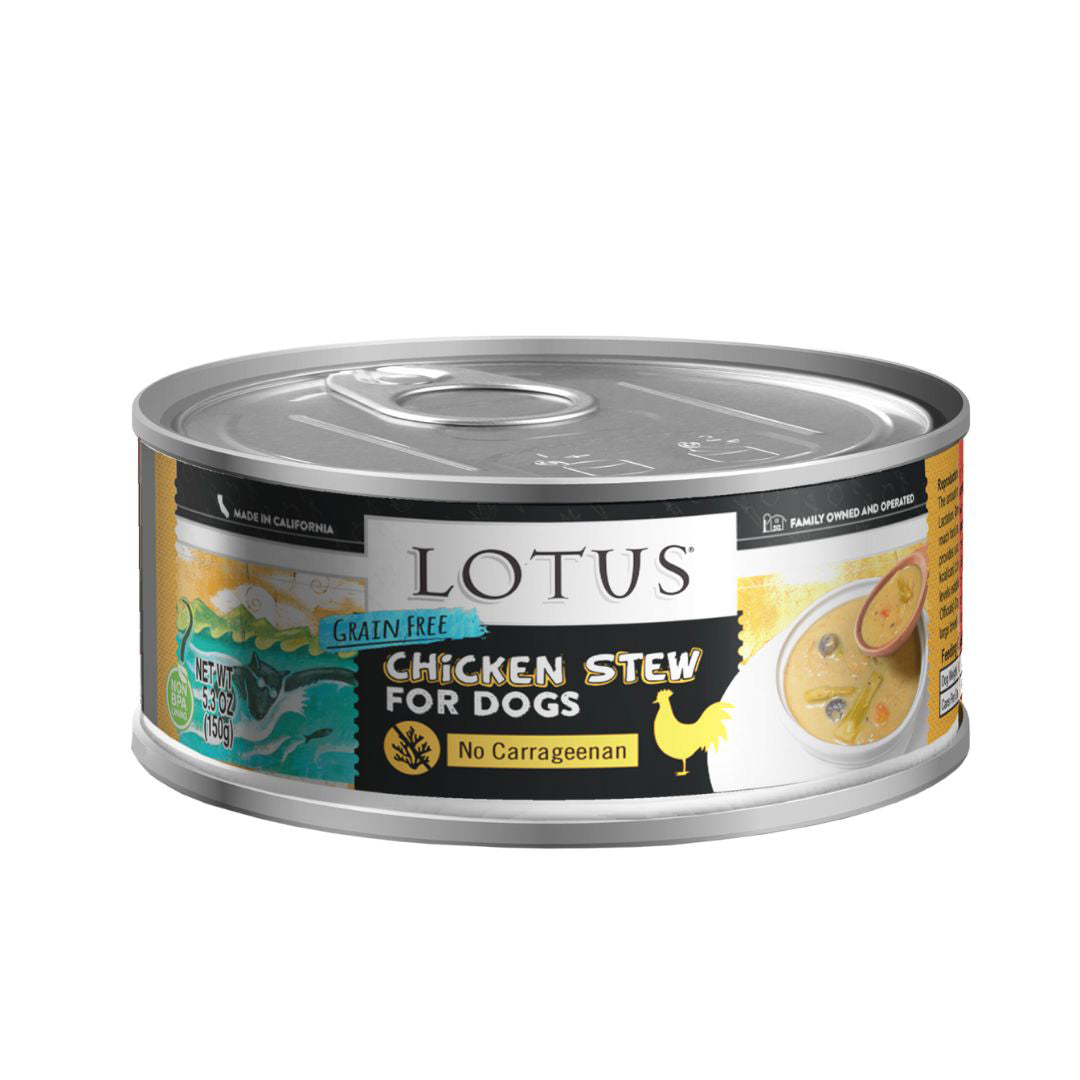 Lotus Dog Grain Free Chcken Asparagus Stew 5,3oz,