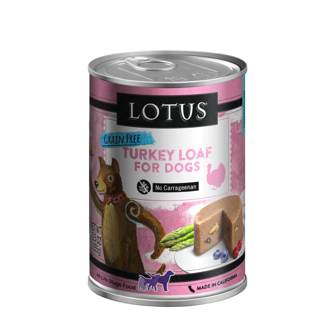 Lotus Dog Grain Free Loaf Turkey 12,5oz,