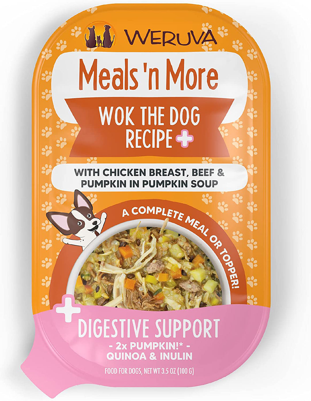 Weruva Dog Meals N More Wok The Dog Cup 3,5oz,