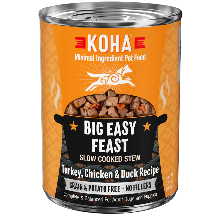 Koha Dog Graon Free Big easy Stew 12,7oz,(Case Of 12)