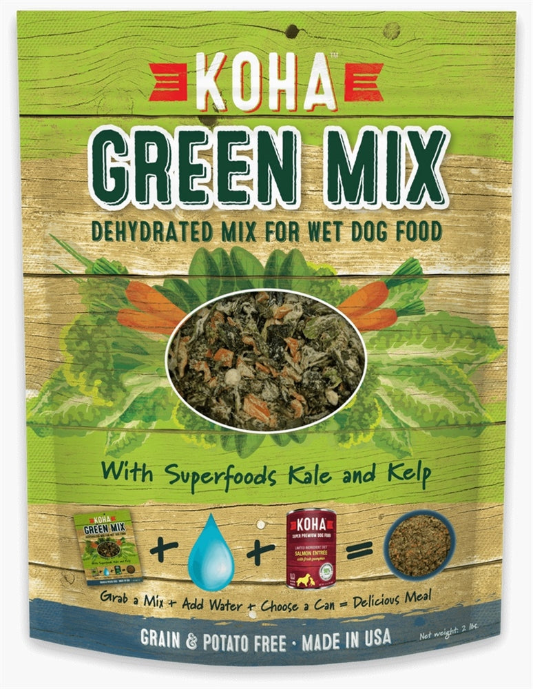 Koha Dog Dehydrated Green Mix 2Lb,