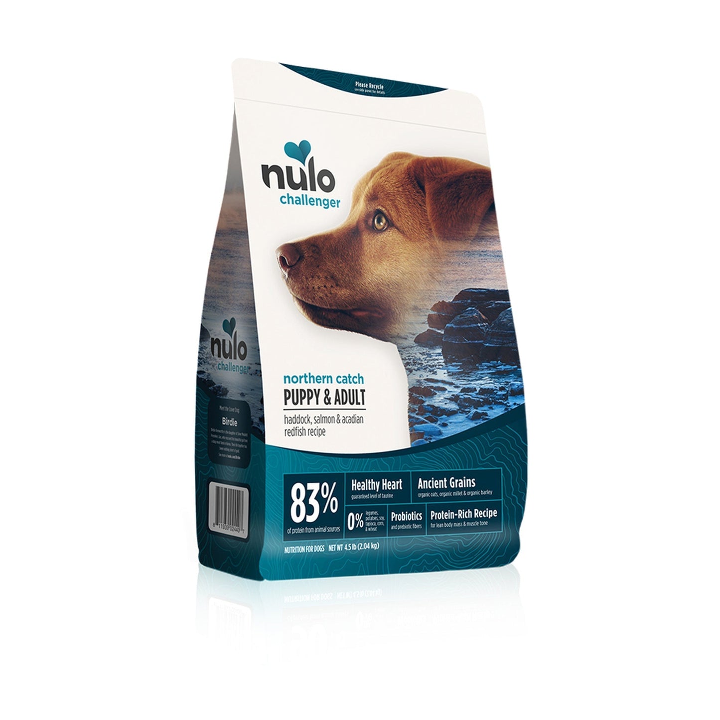 Nulo Challenger Small Breed Dry Dog Food Northern Catch Haddock Salmon & Redfish 1ea/4,5 lb