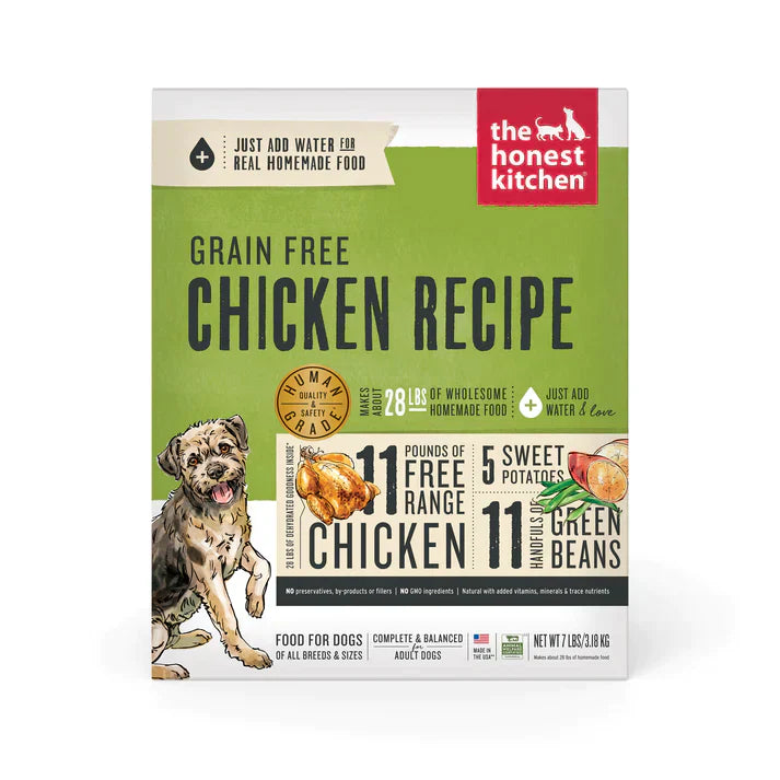 The Honest Kitchen Dog Grain-Free Chicken 7Lbs, Box