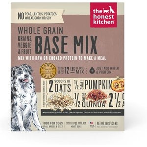 Honest Kitchen Dog Whole Grain Veggie And Fruit 3Lbs, Box