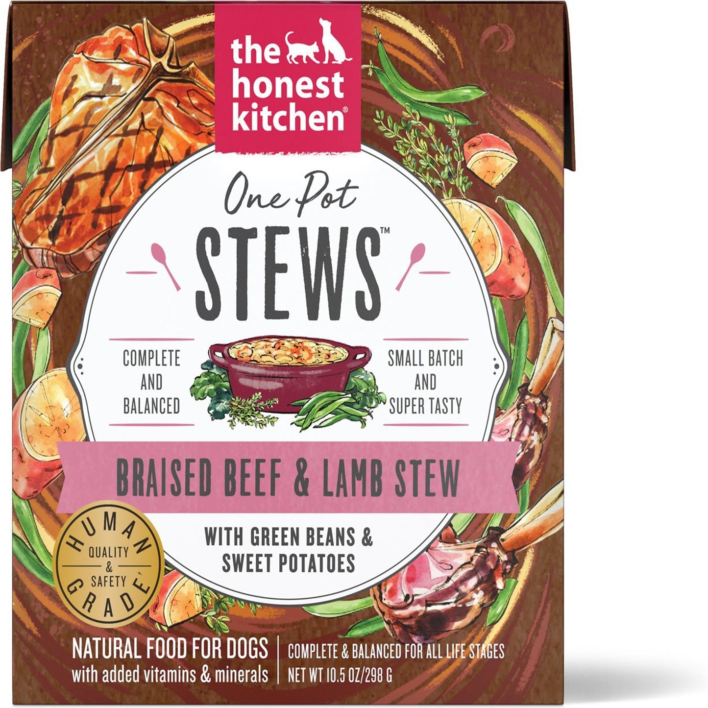 The Honest Kitchen Dog One Pot Stew Beef And Lamb 10,5 oz,