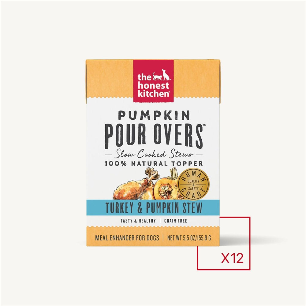 The Honest Kitchen Dog Pour Turkey Pumpkin 5,5 oz, (Case Of 12)