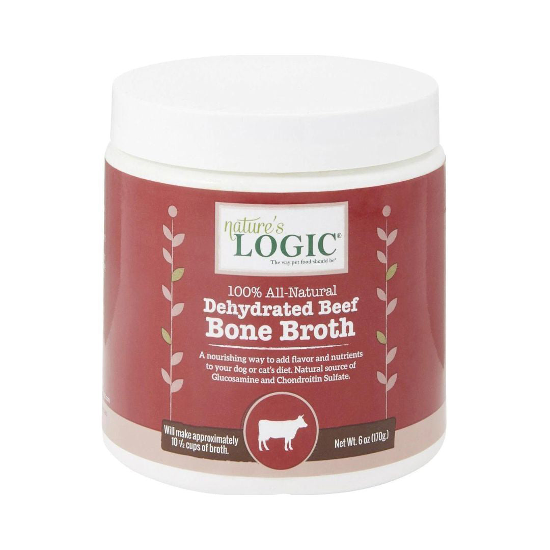 Natures Logic Dog Dehydrated Beef Bone Broth 6oz,
