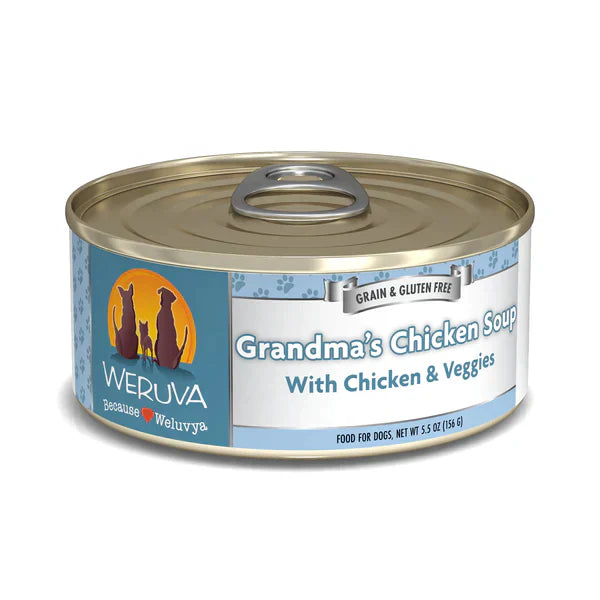 Weruva Dog Chicken Soup 5,5oz, Case of: 24