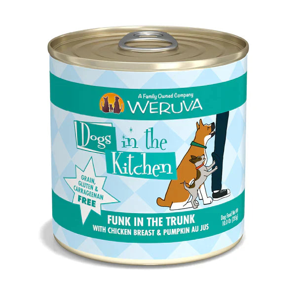 Dogs In The Kitchen Funk In Trunk With Chicken And Pumpkin Au Jus 10oz, (Case Of 12)