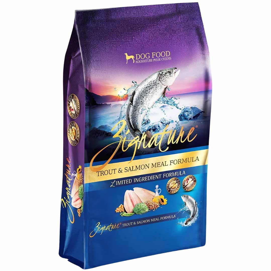 Zignature Dog 4Lb, Small Bite Trout Salmon