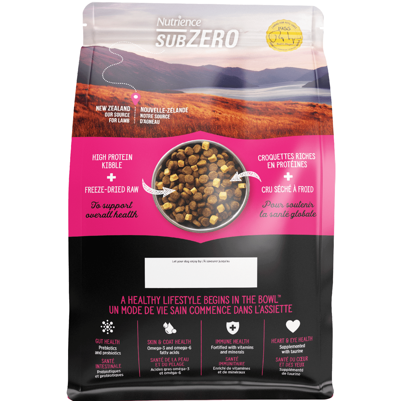 Nutrience SubZero Lamb & Pumpkin Limited Ingredient Dog Food