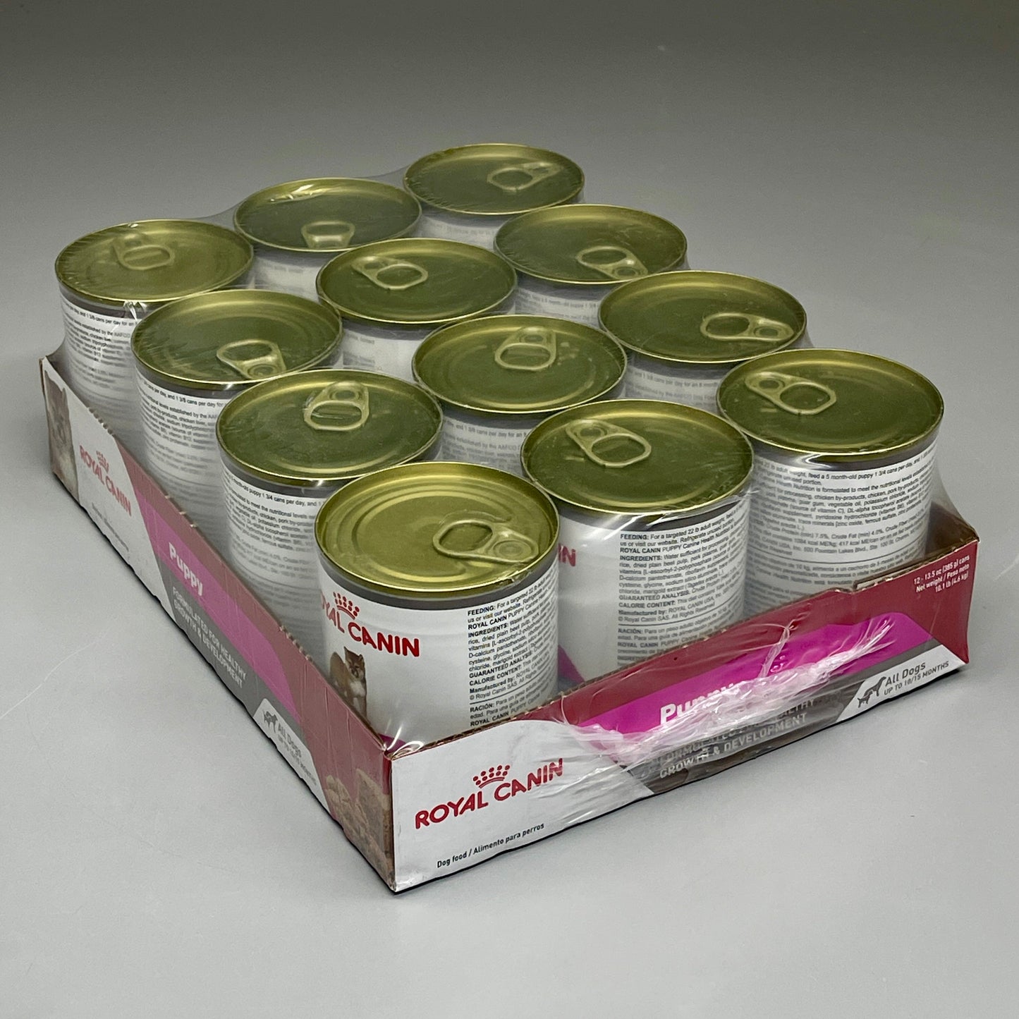 ROYAL CANIN 12 PK! Puppy All Dogs 10/15 Months Health Nutrition 13.5 oz (10/24)