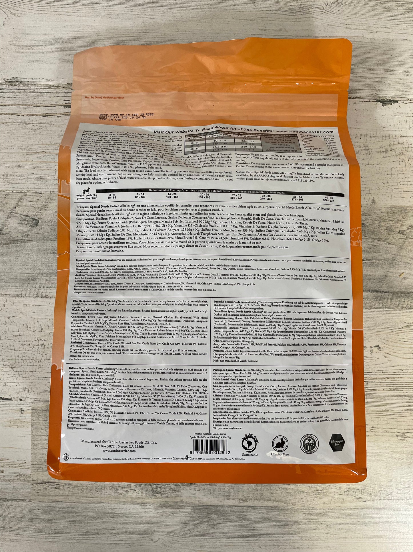 Canine Caviar Special Needs Holistic Dry Dog Food