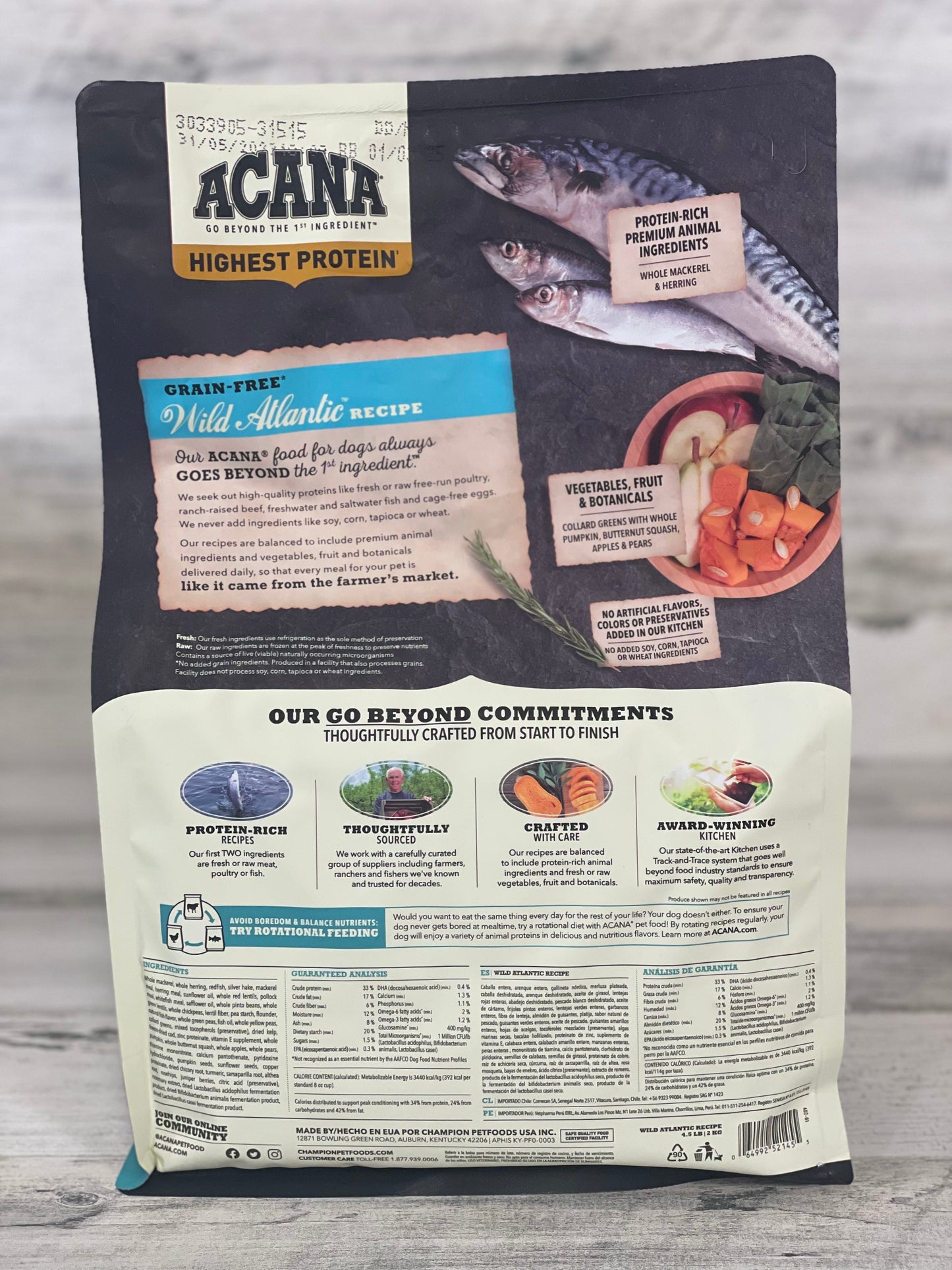 Acana Wild Atlantic Grain Free Dry Dog Food
