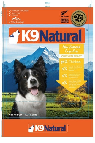 K9 Natural Chicken Feast Freeze Dried