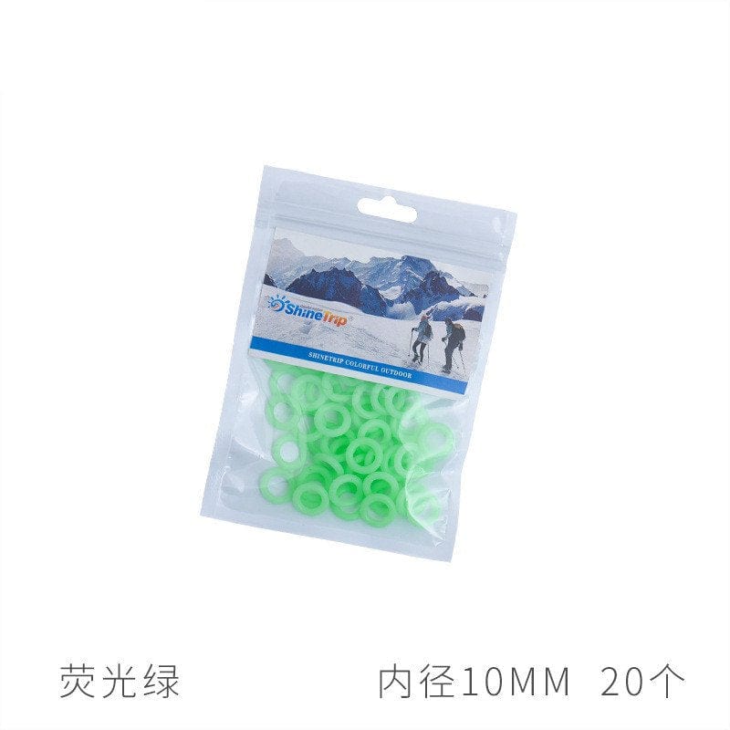 Egmy Multifunctional Ground Nail Fluorescent Ring Camping Tent Canopy Accessories