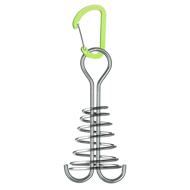 Falaiwang Outdoor Camping Tent Rope Buckle Hook Pallet Accessories with Carabiner Spring
