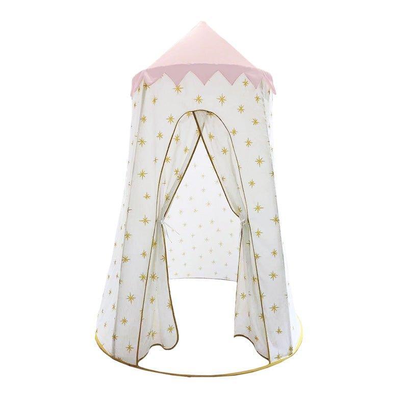 Gold and Pink Starburst Pop Up Playhouse Toy for Kids