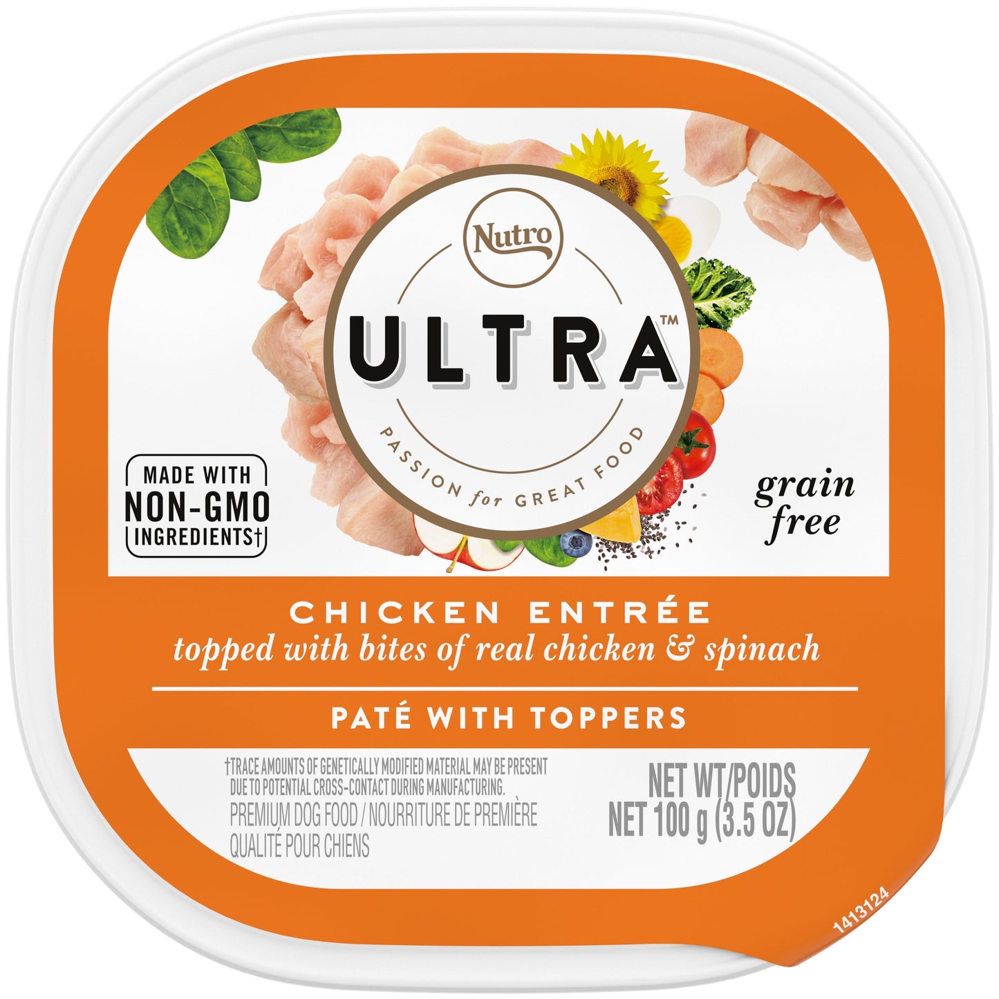 Nutro Products Protein Boost Chicken Pate Dog Food 24Ea/3,5 Oz 24 Pk