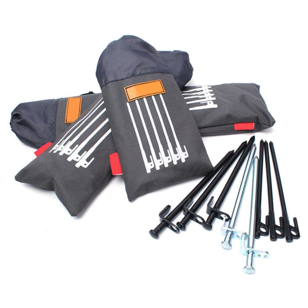 Greenhome Hammer Wind Rope Tent Pegs Nail Storage Bag Outdoor Camping Tent Accessories