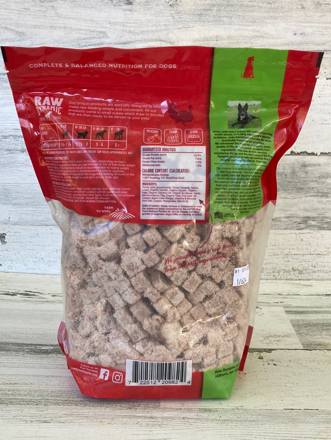 Raw Dynamic Frozen Turkey