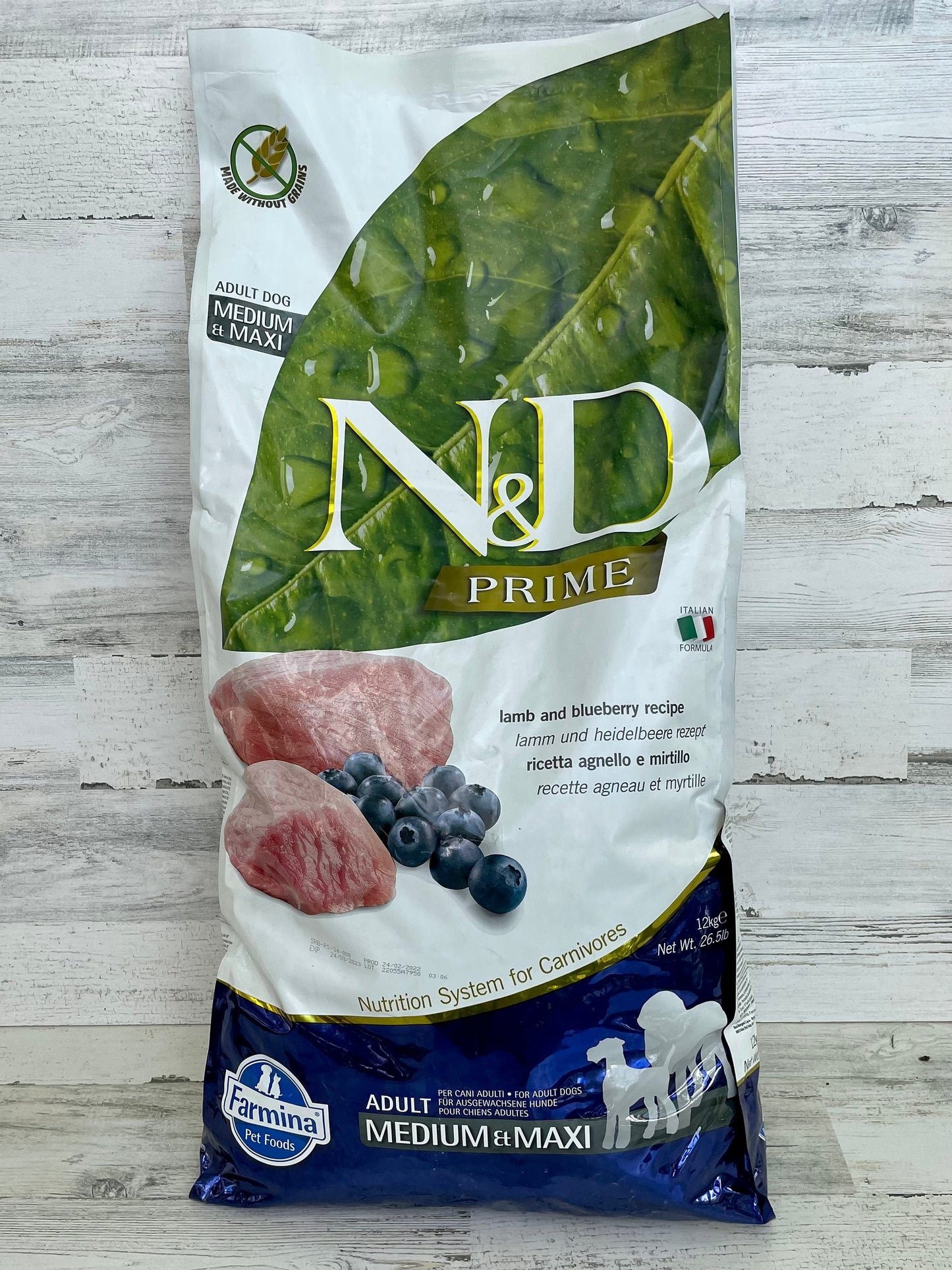 Farmina N&D Prime Lamb & Blueberry