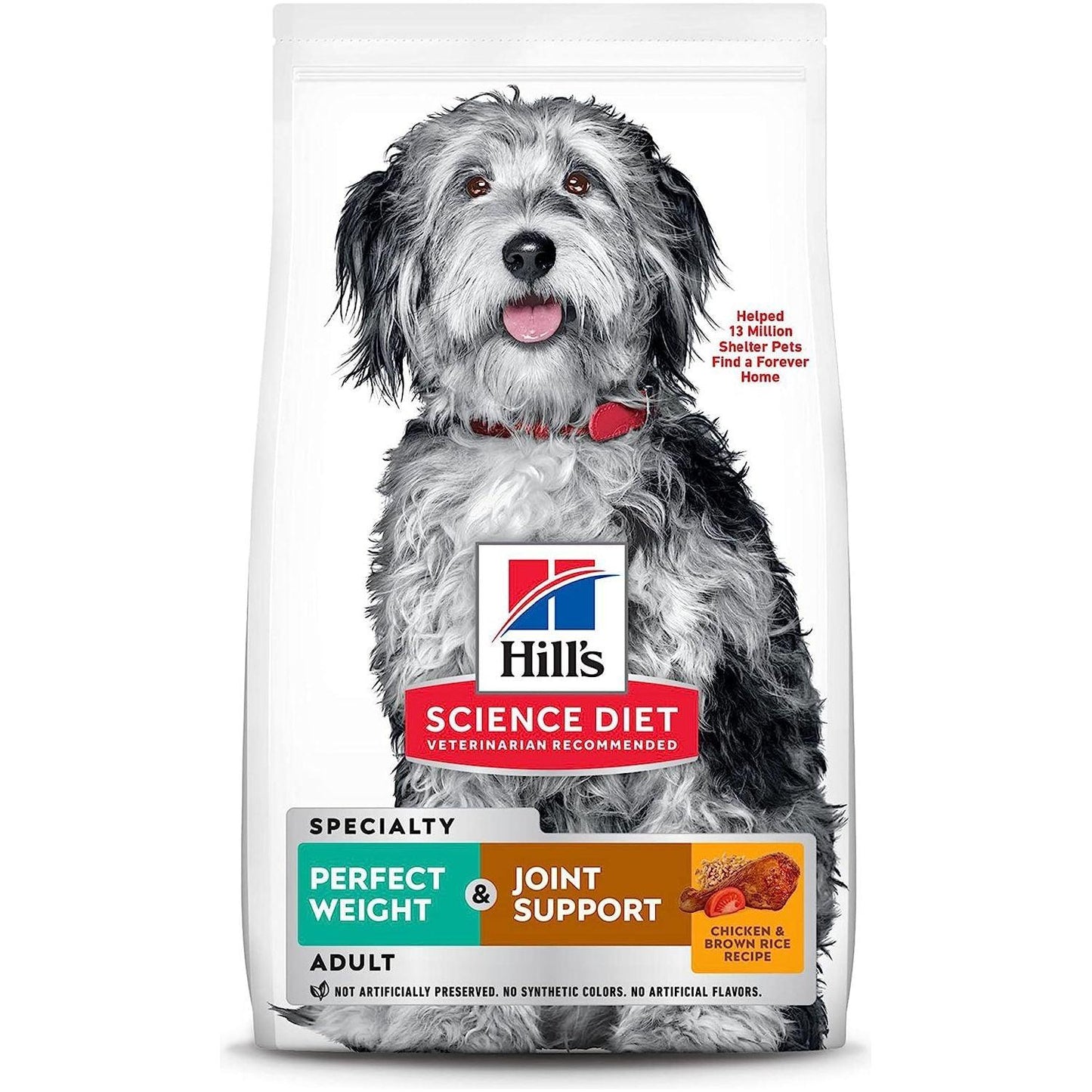 Hill's Science Diet Adult Perfect Weight & Joint Support Chicken Recipe Dry Dog Food