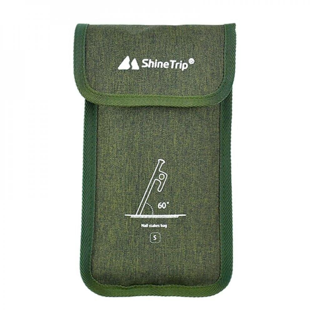 Left Wind Outdoor Camping Tent Nail Bag Oxford Cloth Windrope Tent Nail Bag Travel Accessories Storage Bag
