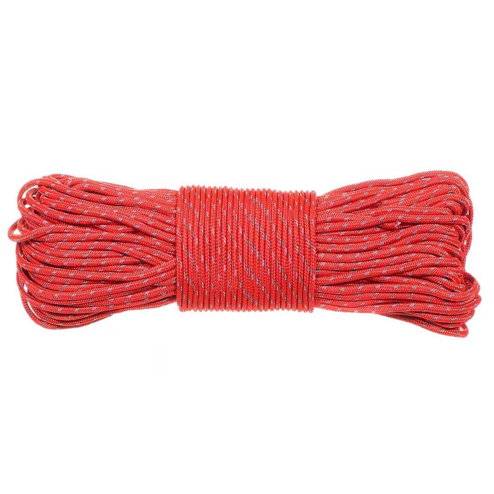 Paracord Planet Highly Reflective Tent Rope ? Choose from 50 or 100 Feet - Perfect for Camping & Hiking