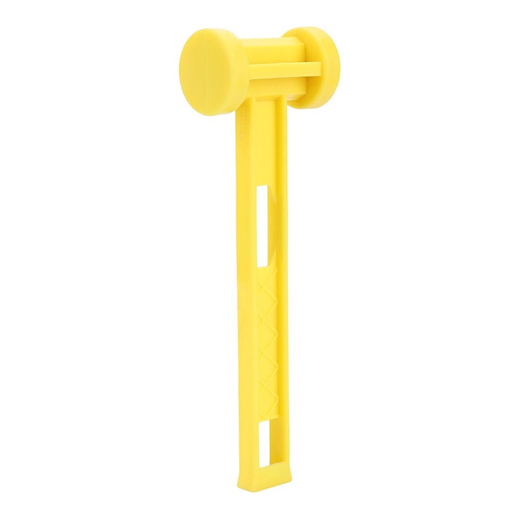 Tebru Plastic Hammer, Tent Hammer,Portable Plastic Ground Nails Hammer Tent Peg Lightweight Tools Outdoor Camping Accessories