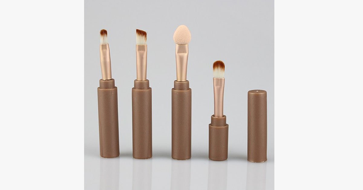 4 in 1 Travel Brush Set