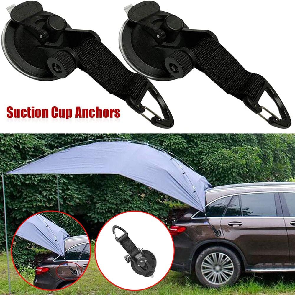 TRIHIY Car Tent Suction Cup Hook,With Securing Camping, Outdoor