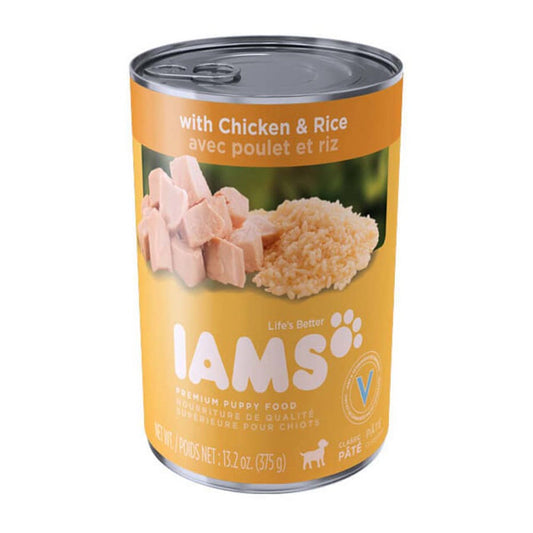 IAMS Proactive Health Pat������������ Puppy Wet Dog Food Pate w/Chicken & Rice 12ea/13,2 oz