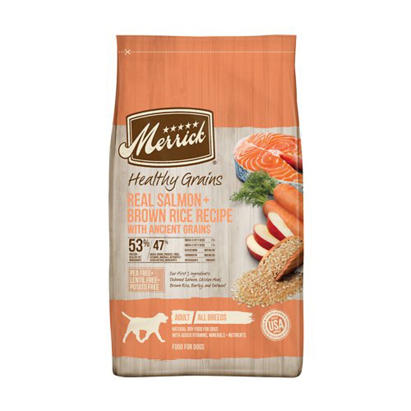 Merrick Dog Grain Salmon And Brown Rice 12Lb