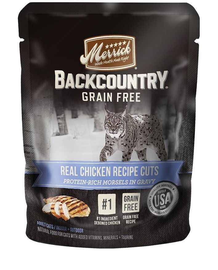 Merrick Cat Backcountry Real Chicken 3oz, (Case Of 24)