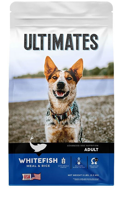 Ultimates Dry Dog Food Whitefish Meal & Rice 1ea/5 lb