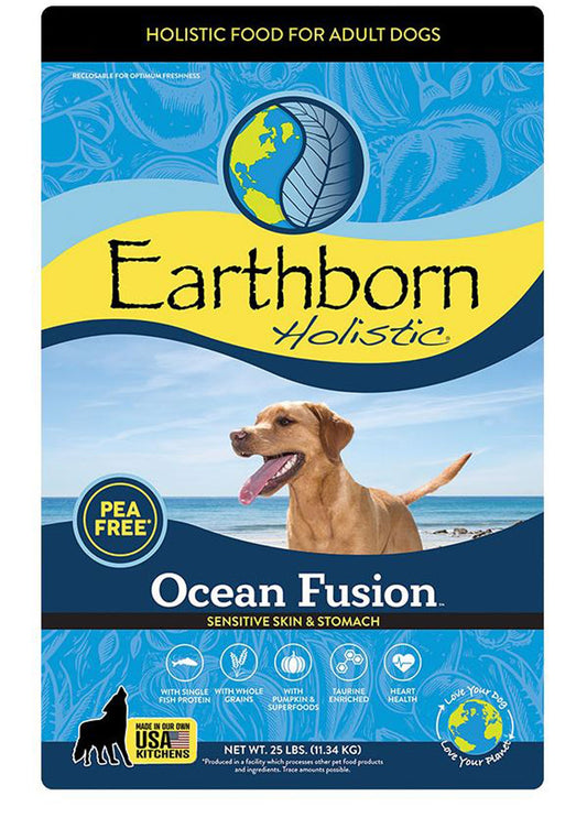 Earthborn Holistic Ocean Fusion Grain-Free Dry Dog Food Seafood 1ea/25 lb