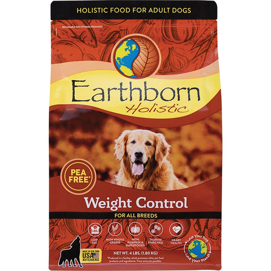 Earthborn Holistic Weight Control Grain-Free Dry Dog Food Turkey 1ea/4 lb