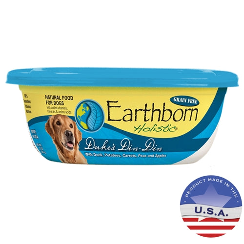 Earthborn Holistic Duke's Din-Din Stew Grain-Free Wet Dog Food Duck|Turkey 8ea/8 oz, 8 pk